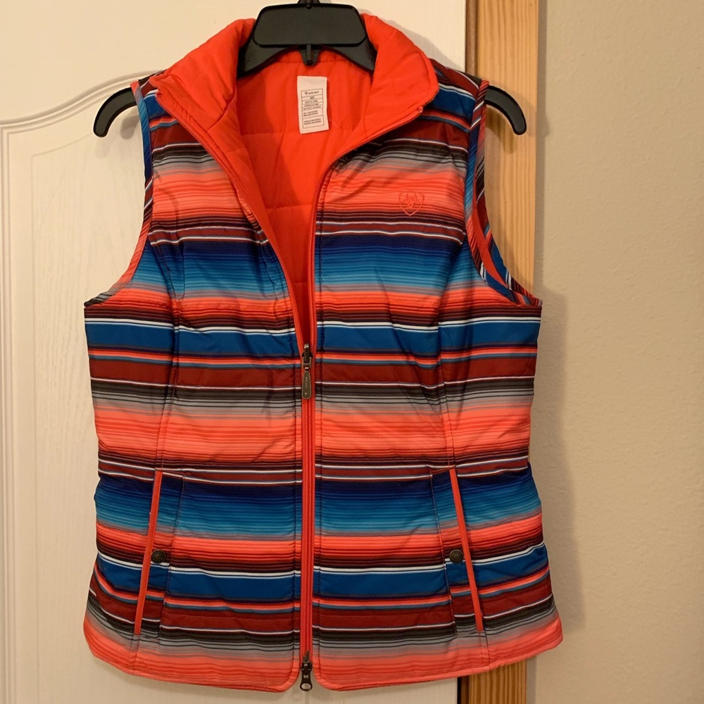 Colorful Ariat Puffer Vest
